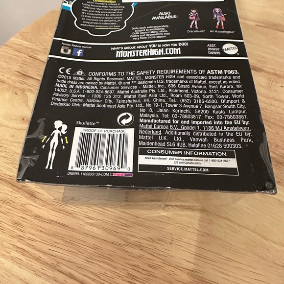 NWT MONSTER HIGH 2015 FRANKIE STEIN DAUGHTER OF OF FRANKEISTEIN - Picture 6 of 7